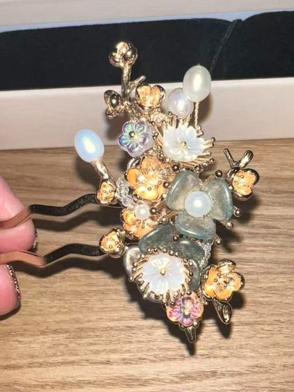 Chinese-style hair clips - Picture 5 of 5